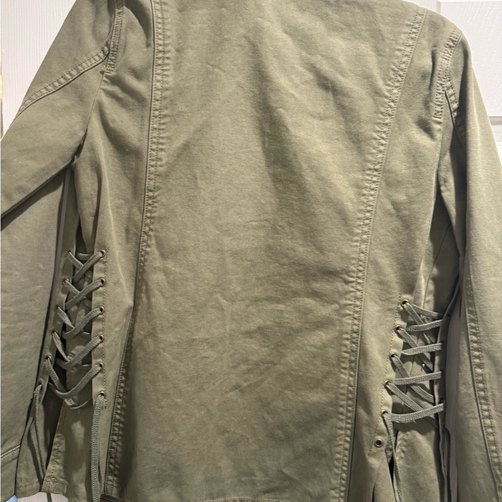 Tory Burch Khaki Military Jacket - Picture 3 of 4